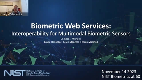 Biometrics @ 60 - Biometric Web Services: Interoperability For ...