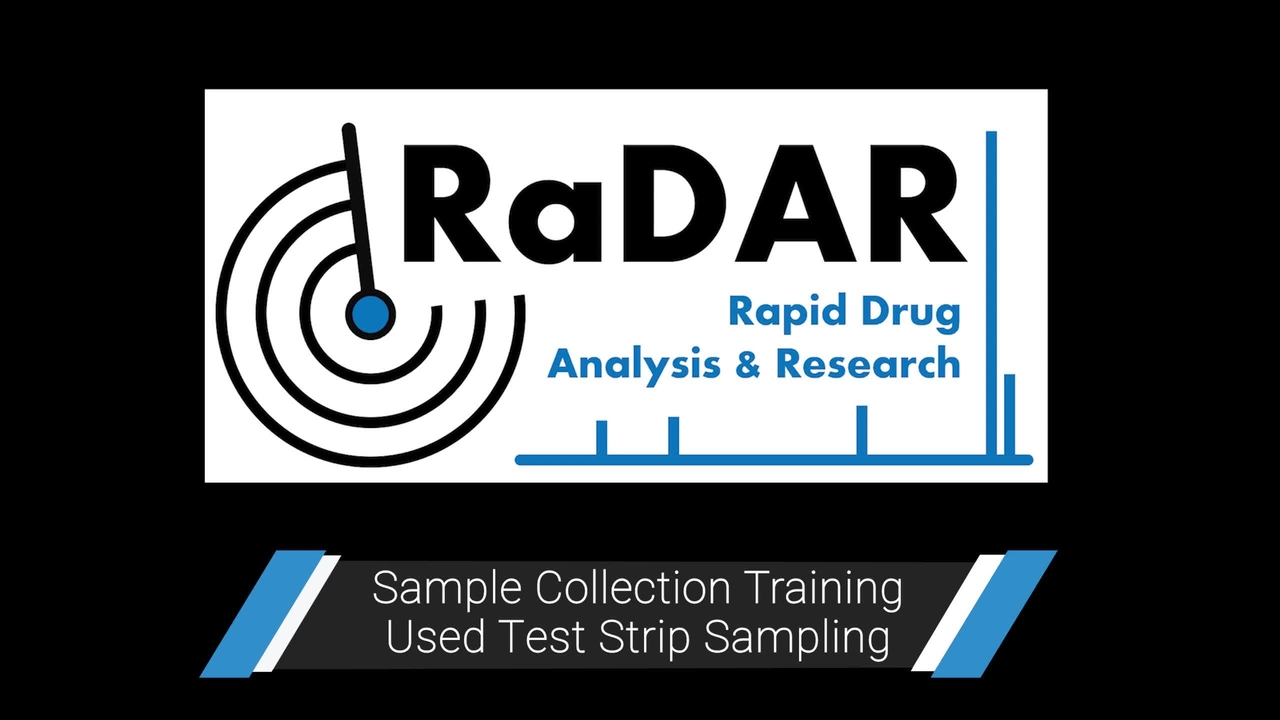 RaDAR training - Used Test Strip Sampling