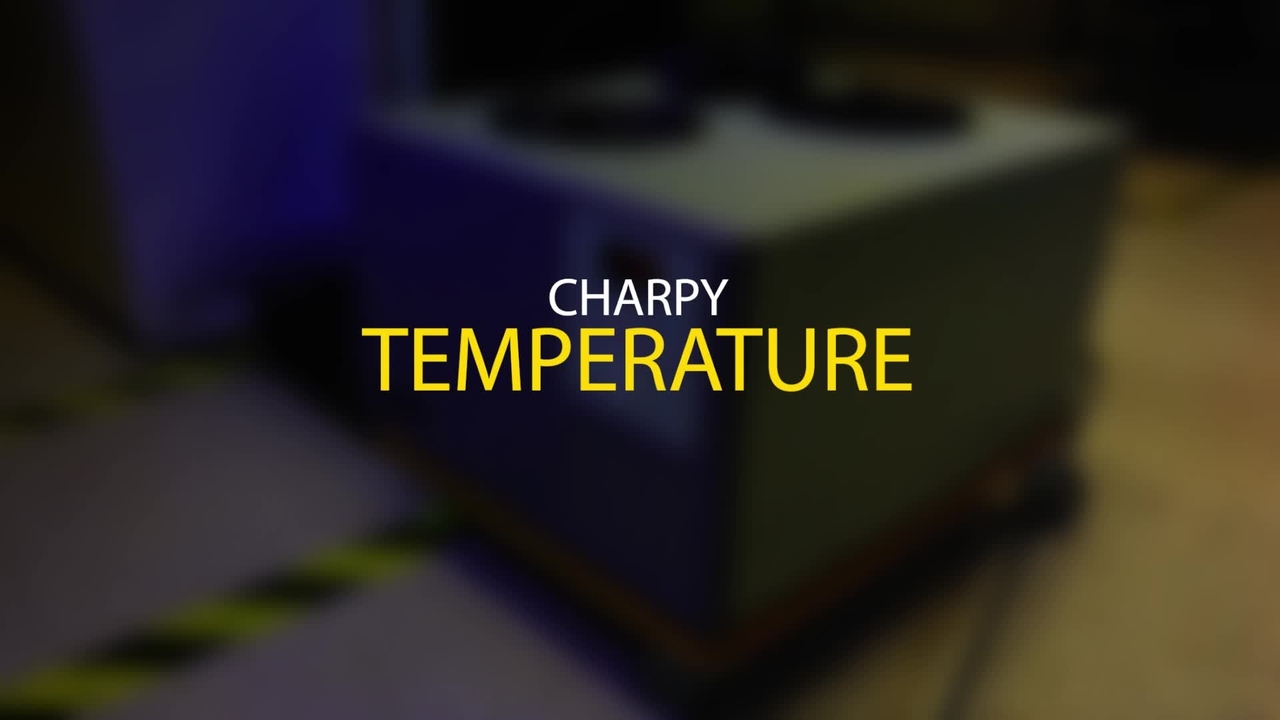 Charpy Testing – Testing at Temperatures Different than Ambient Temperature