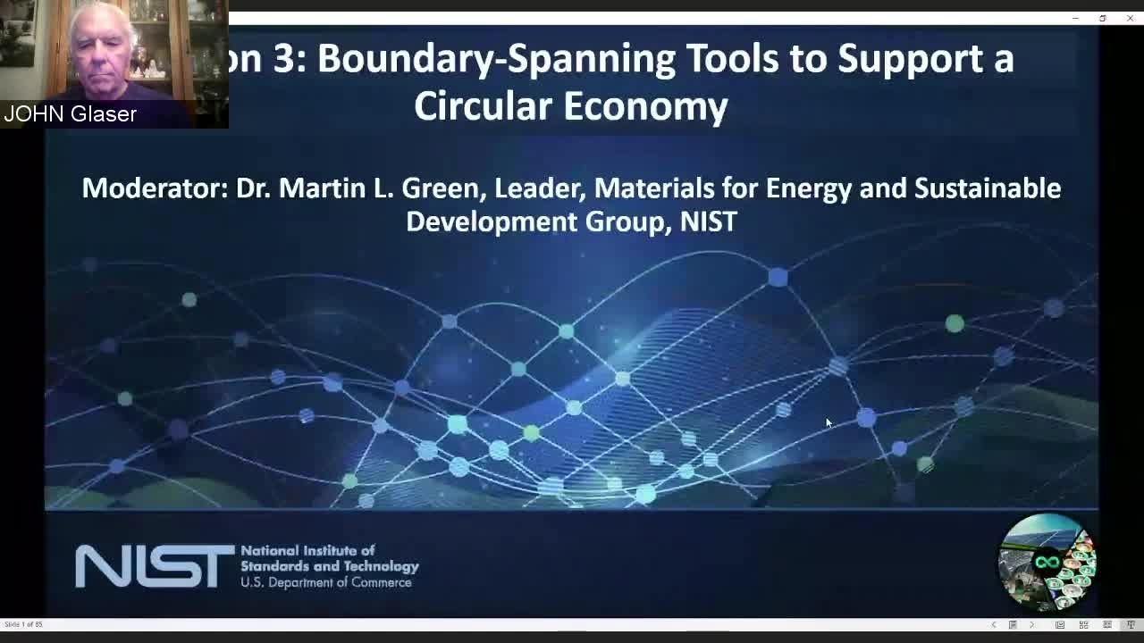Circular Economy Day 1 Session 3, Boundary-Spanning tools to support a Circular Economy