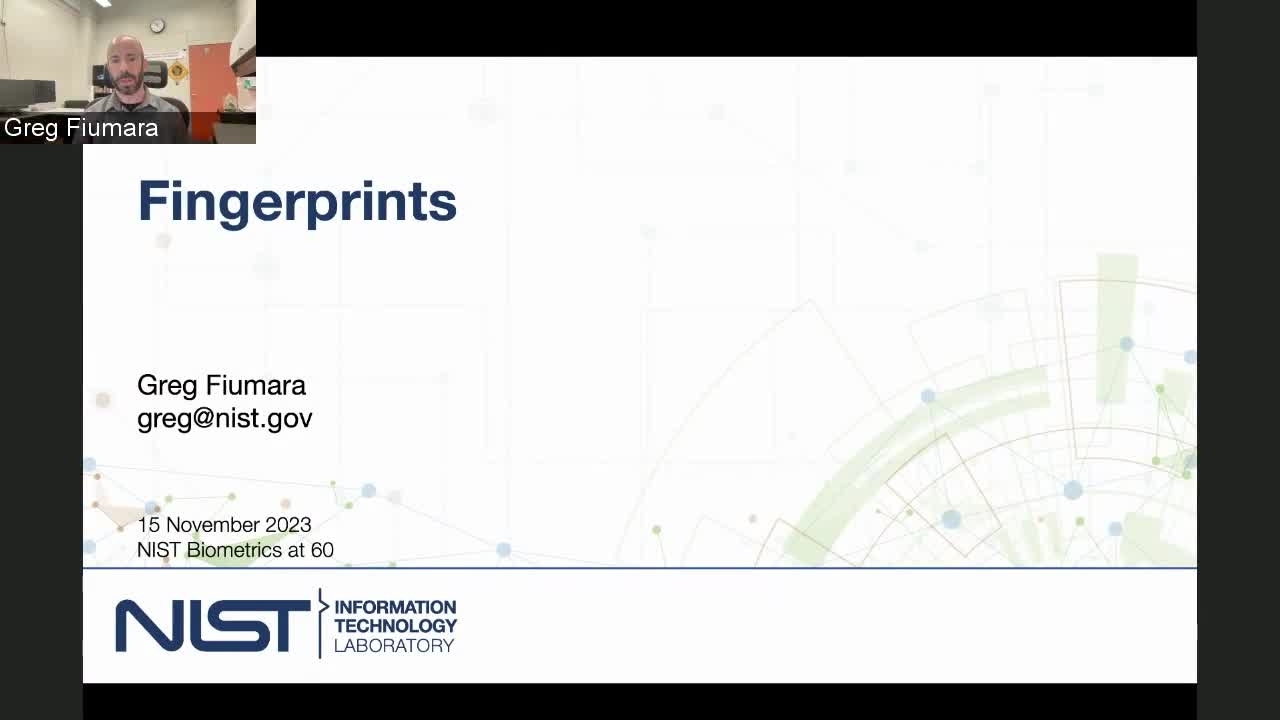 Biometrics @ 60: Fingerprints