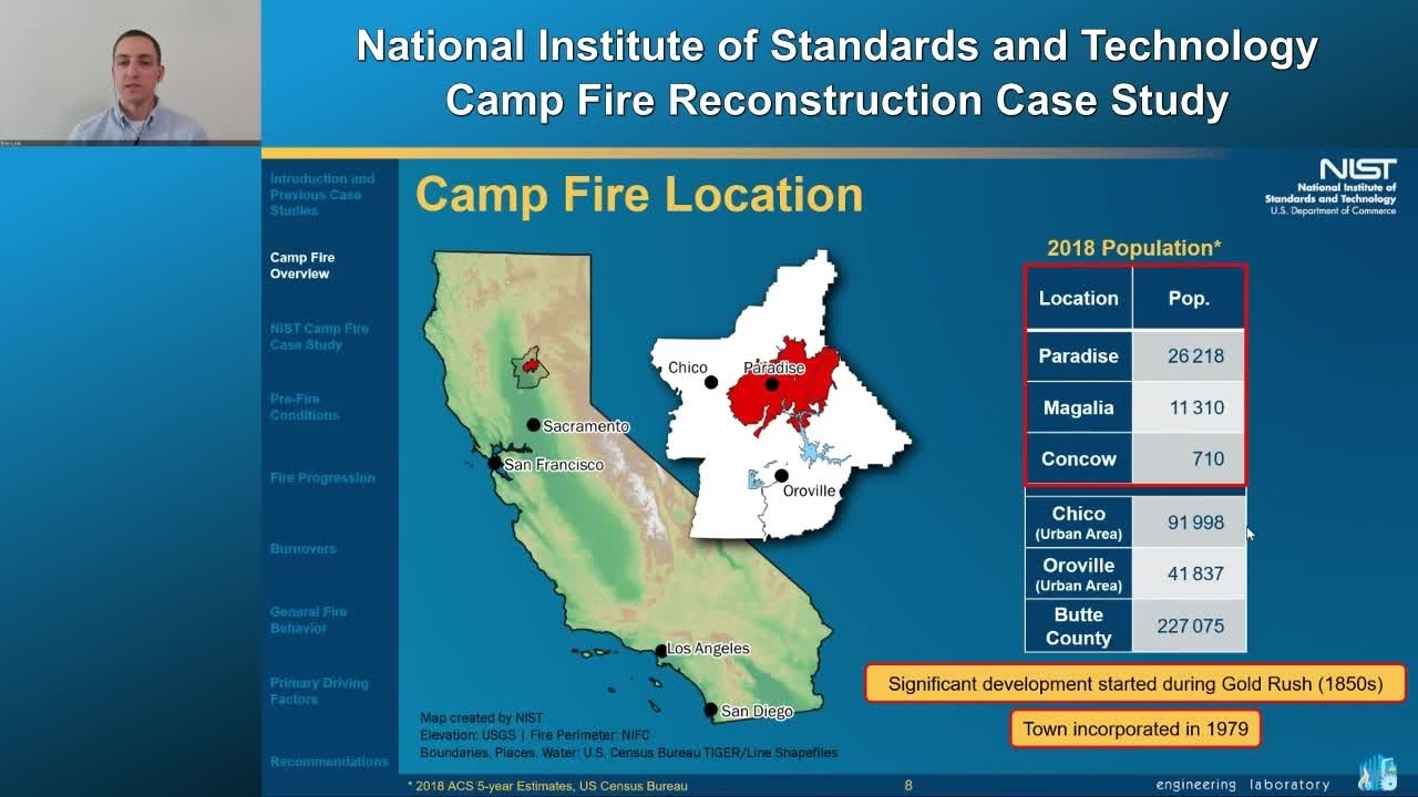 Camp Fire Presentation to the International Association of Fire Chiefs (IAFC) and the United States Fire Administration (USFA)