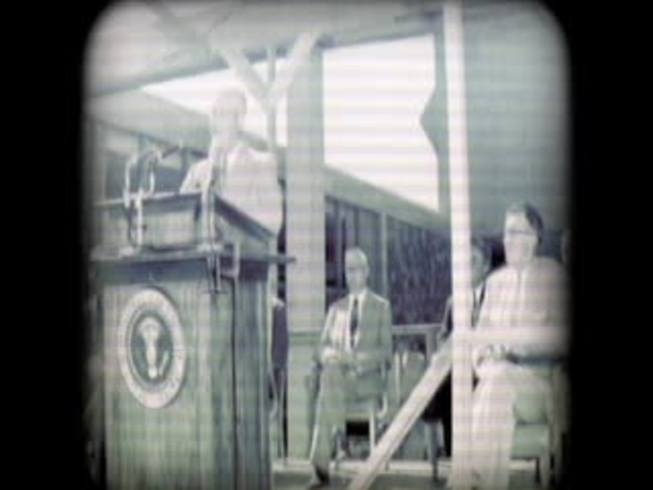 President Eisenhower’s speech at 1954 NBS Boulder dedication