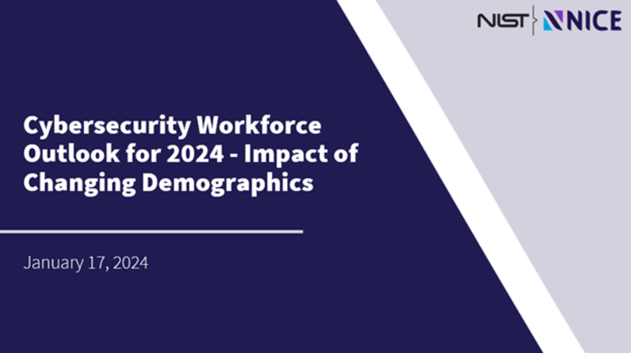 Cybersecurity Workforce Outlook for 2024: Impact of Changing Demographics