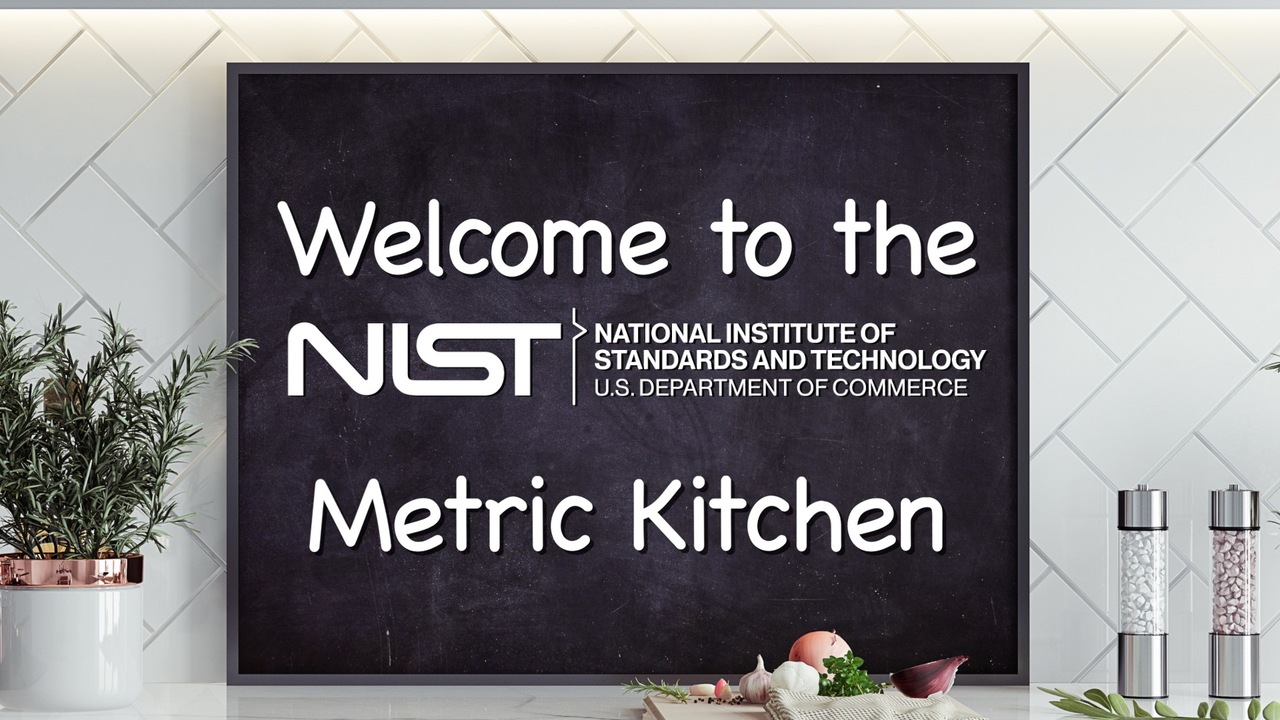 NIST Metric Kitchen: Baking Banana Bread Using the Metric System