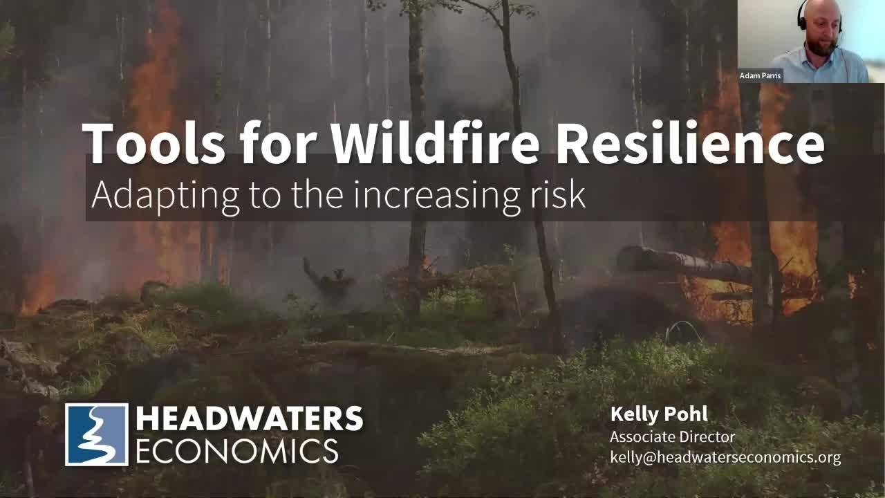 Kelly Pohl, Headwaters (Workshop 3: Wildfire and Urban Planning)