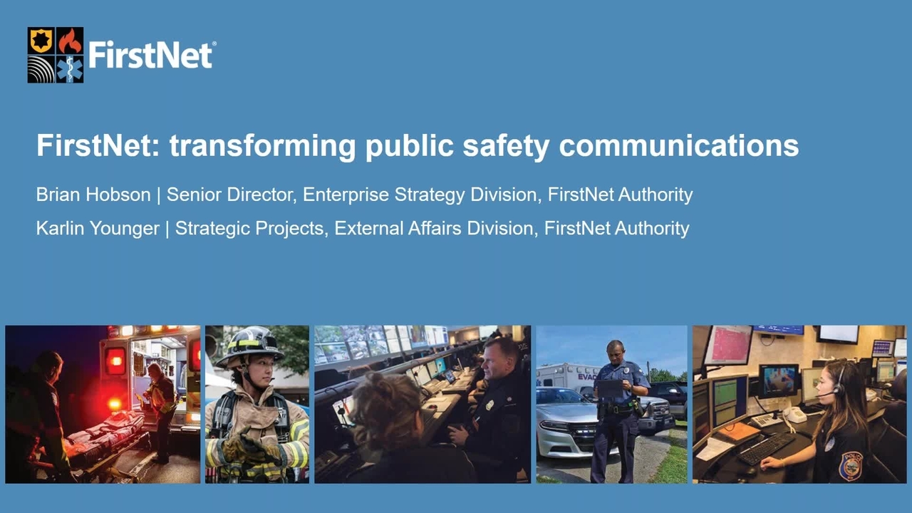 Connecting with First Responder Network Authority_On-Demand Session
