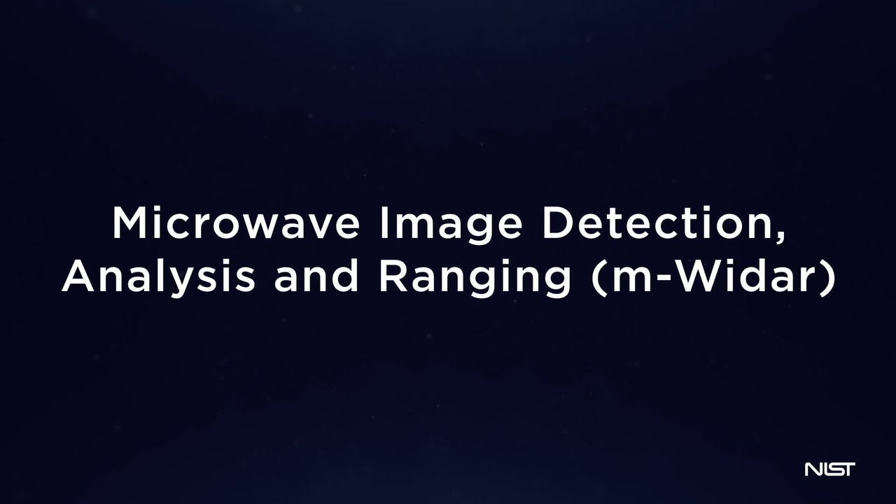 Microwave image detection, analysis and ranging (m-Widar)