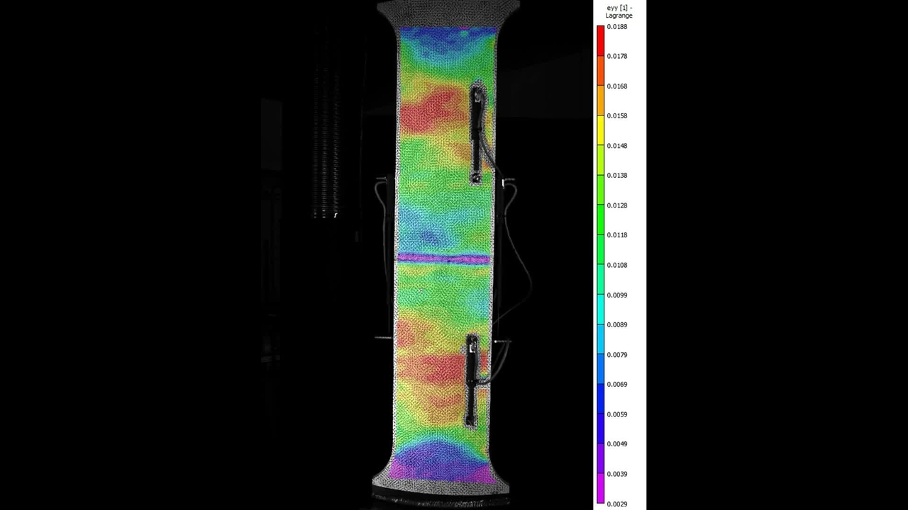 Curved Wide Plate Testing