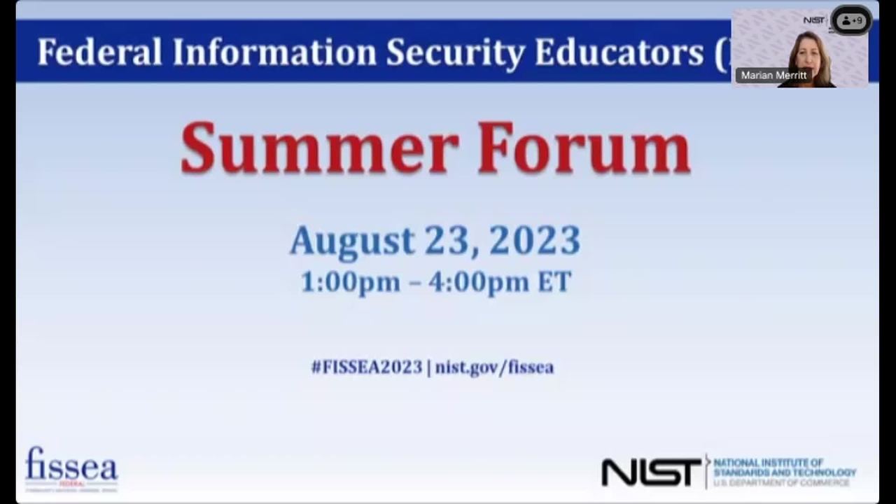 FISSEA Summer Forum 2023