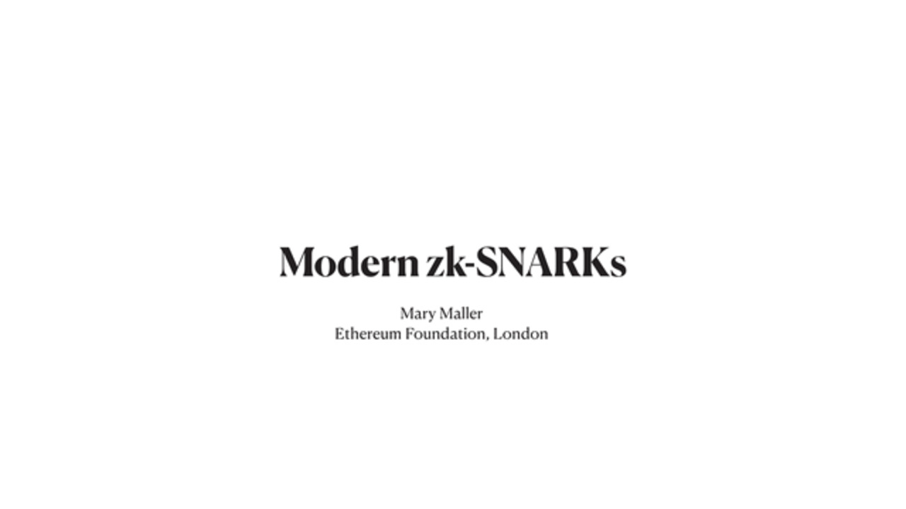 Crypto Reading Club 2022-06-15: Modern zk-SNARKs (feat. Caulk)