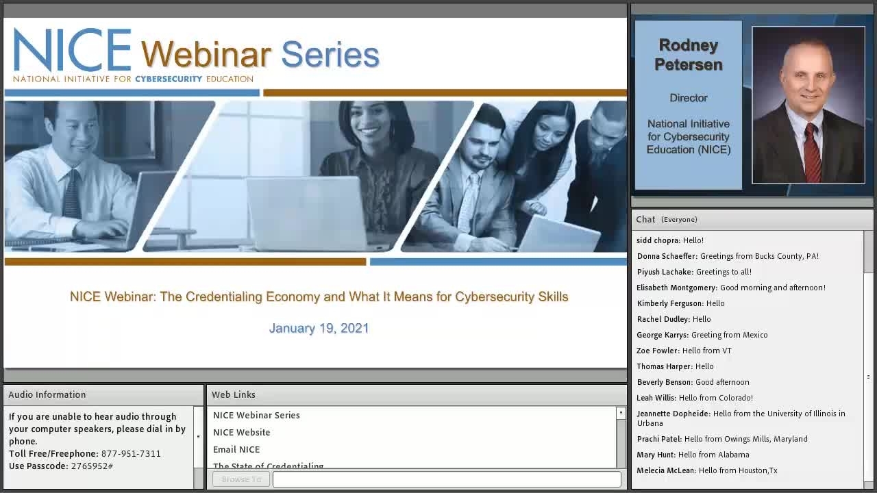NICE Webinar: The Credentialing Economy and What It Means for Cybersecurity Skills