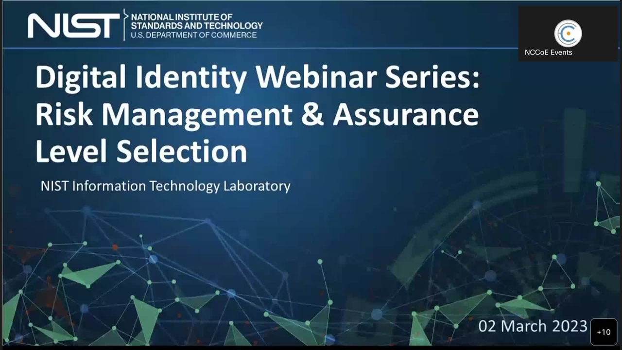 Digital Identity Webinar - Digital Identity Risk Management