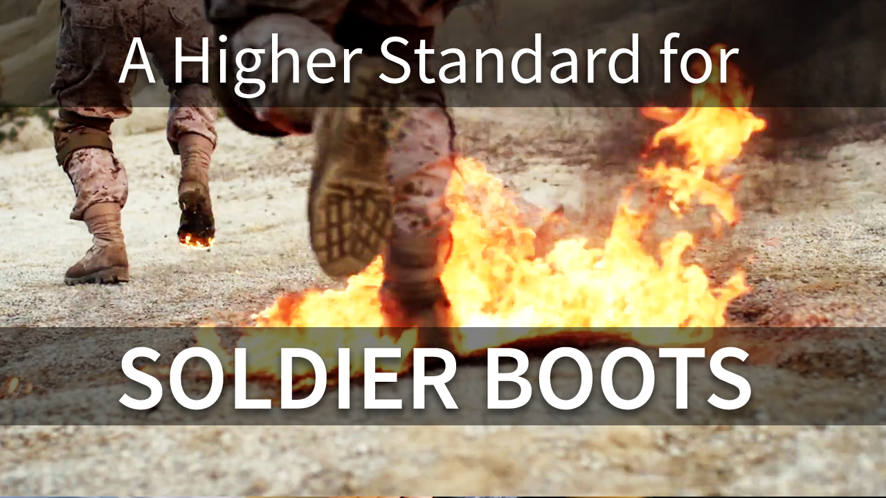 A Higher Standard for Soldier Boots