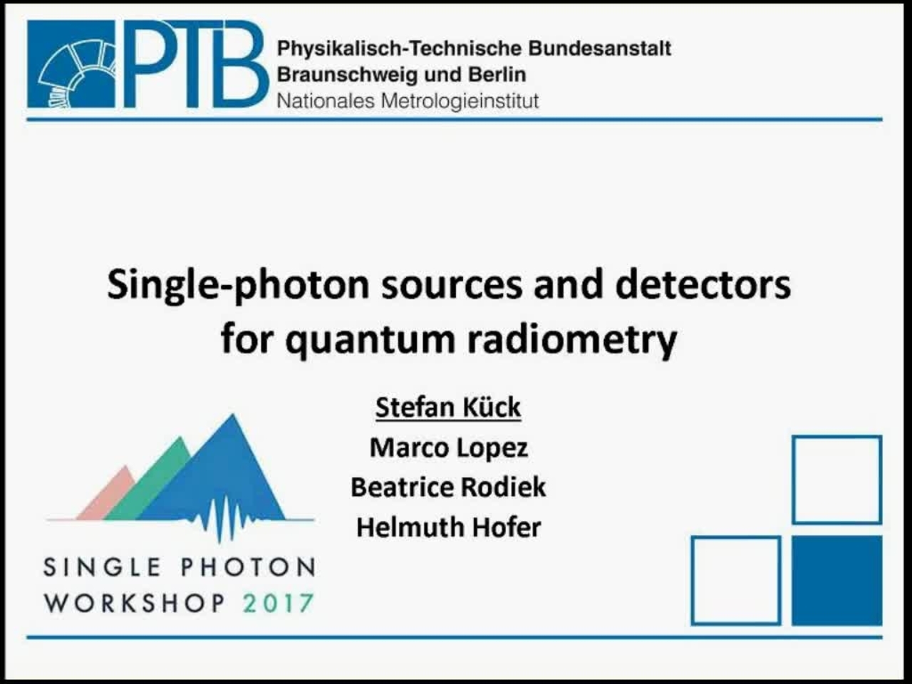 Stefan Kuck - Metrology II