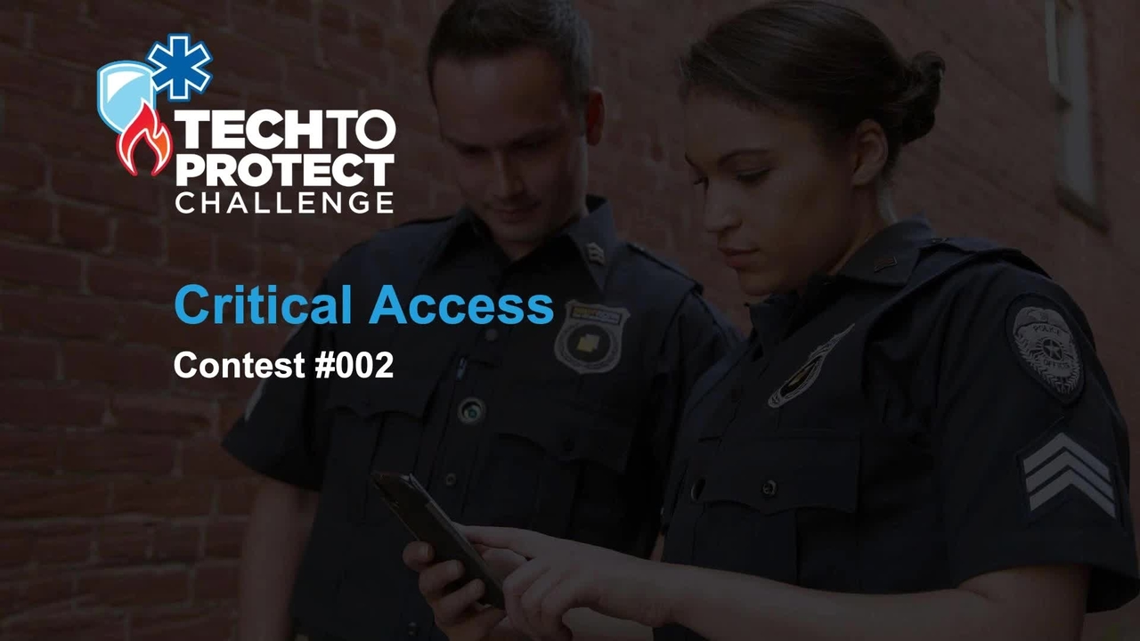 Tech to Protect - Critical Access