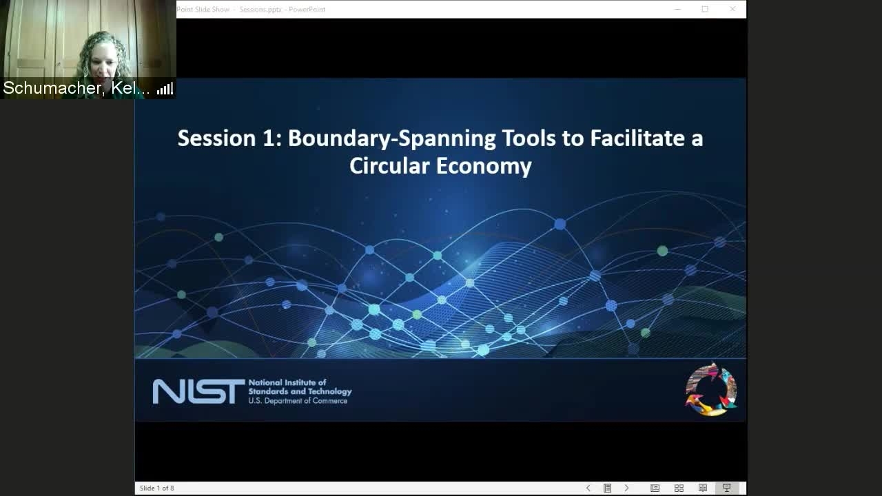 Facilitating a Circular Economy For Textiles Day 1 Part 2