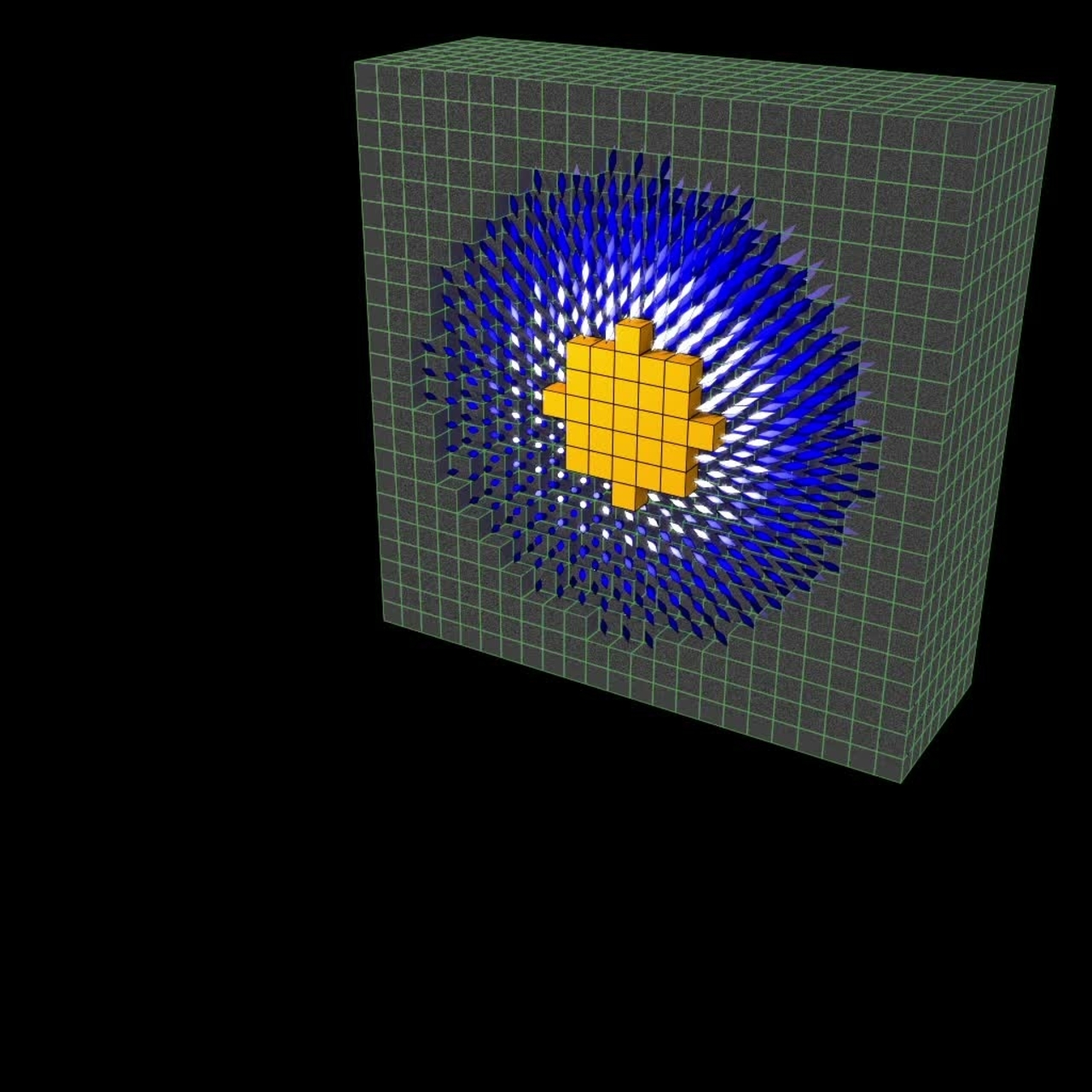 Polymer Grafted Nanoparticle Cross Section