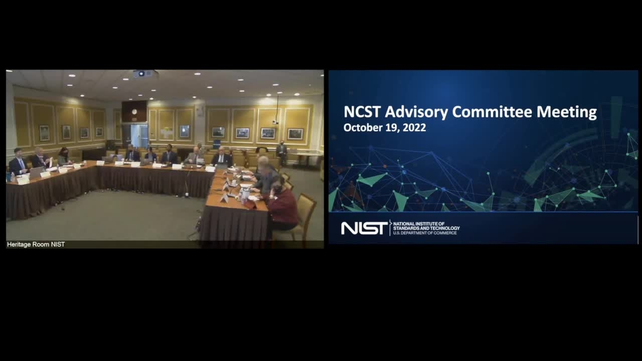 NCST AC October 19, 2022