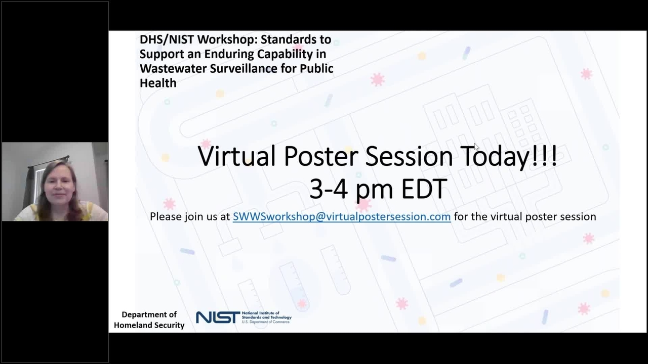 DHS/NIST Workshop: Standards to Support an Enduring Capability in Wastewater Surveillance for Public Health - Day 2