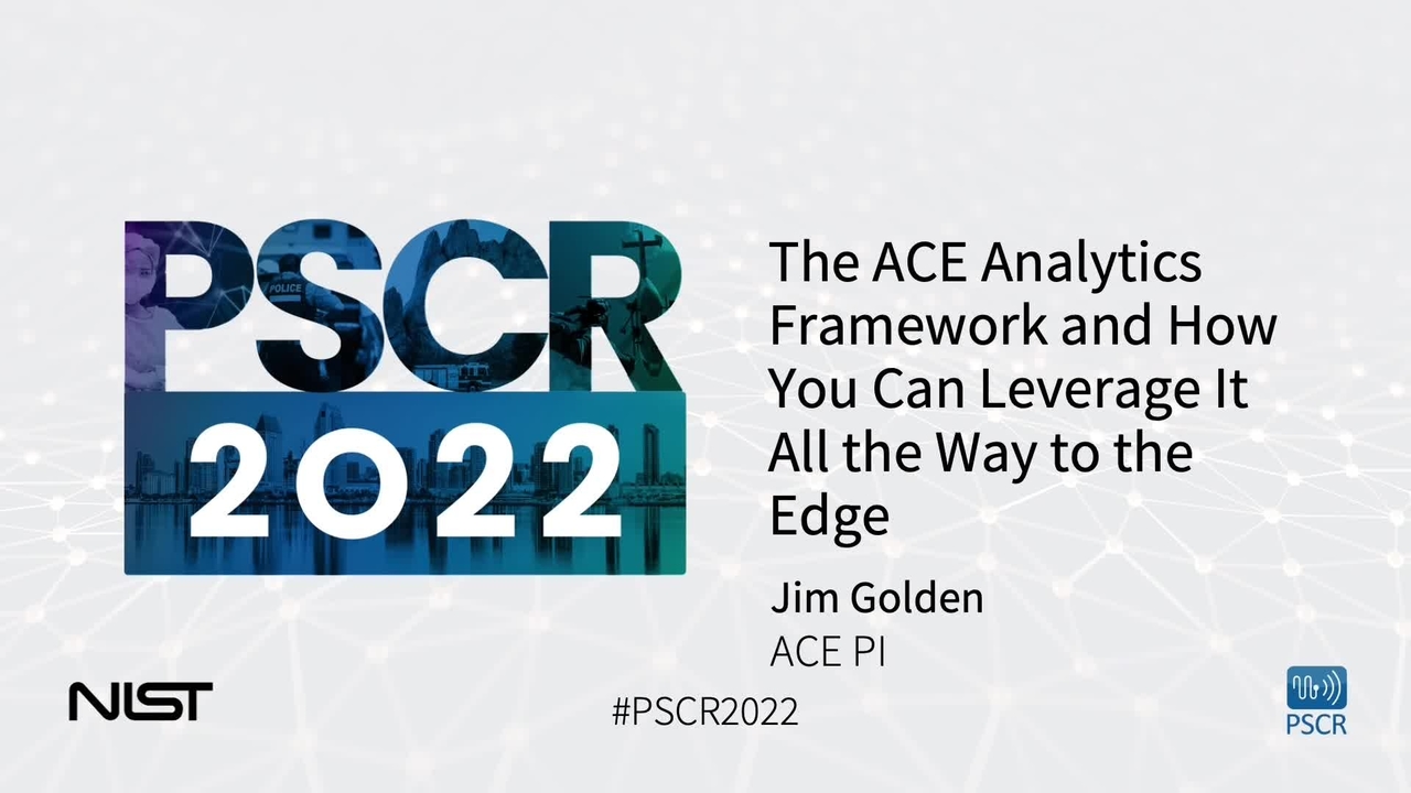 PSCR 2022_ACE Analytics Framework_On-Demand
