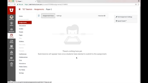 Thumbnail for Turnitin:  Setting Up A New Assignment