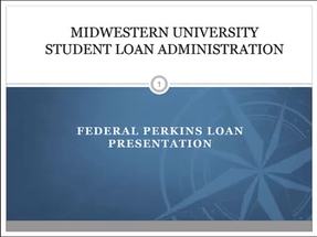 Federal Perkins Loan - Midwestern University