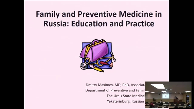 Grand Rounds: Dmitry Maximov, MD, PhD