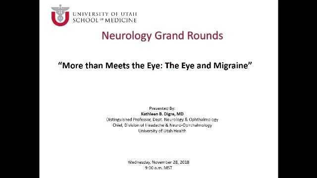 Grand Rounds: Kathleen B. Digre, MD