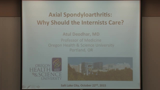 Grand Rounds: Atul Deodhar
