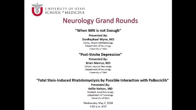 Grand Rounds: DonRaphael Wynn, MD / Brian Marcus, MD / Kellie Nelson, MD