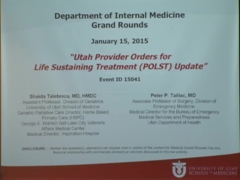 Grand Rounds: Shaida Talebreza & Peter Taillac
