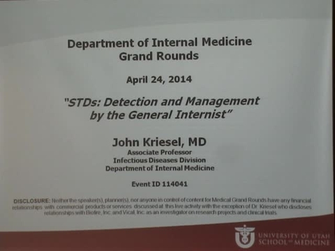 Grand Rounds: John Kriesel, MD