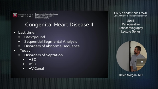 Grand Rounds: David Morgan, MD