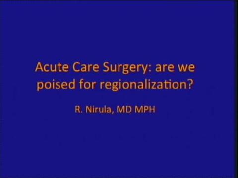 Grand Rounds: Raminder Nirula, M.D.