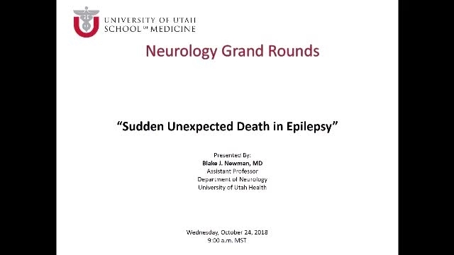 Grand Rounds: Blake J. Newman, MD