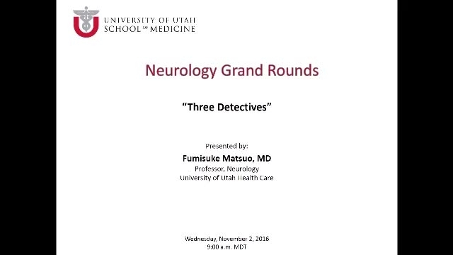 Grand Rounds: Fumisuke Matsuo, MD