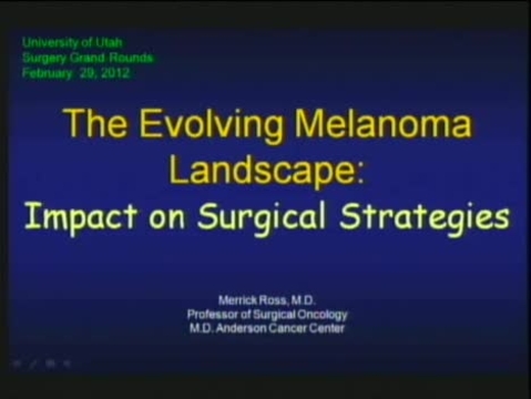 Grand Rounds: Marrick Ross MD