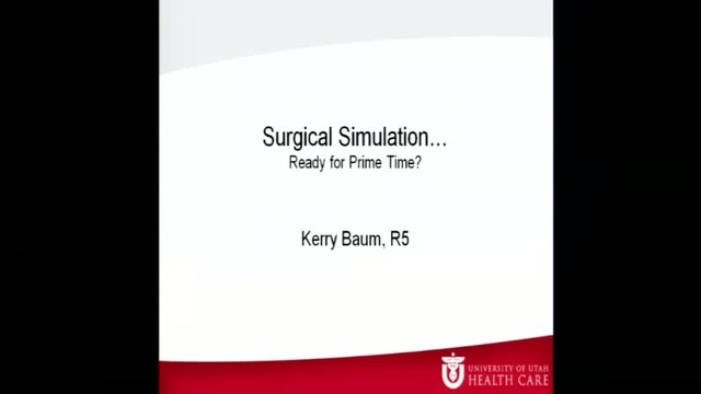 Grand Rounds: Kerry Baum M.D.