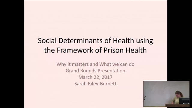 Grand Rounds: Sarah Riley-Burnett, DO