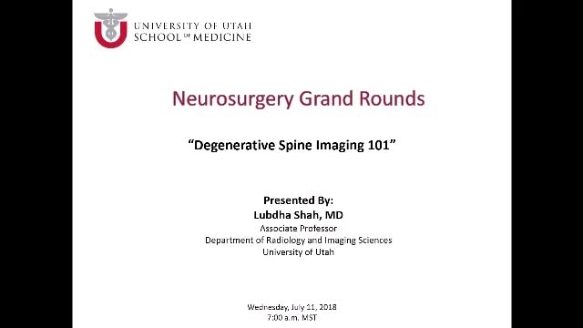 Grand Rounds: Lubdah M. Shah, MD