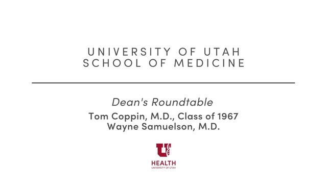 Grand Rounds: Thomas Coppin, MD