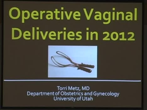 Grand Rounds: Torri Metz, MD