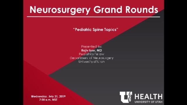 Grand Rounds: Rajiv Raman Iyer, MD
