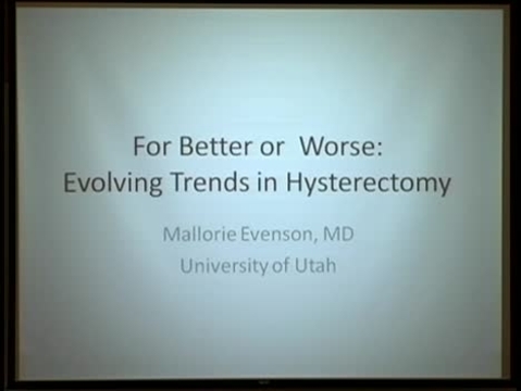 Grand Rounds: Mallorie Evenson, MD