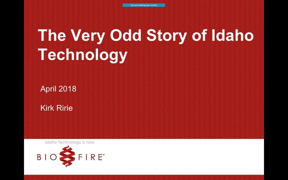 Grand Rounds: Kirk Ririe, CEO of BioFire