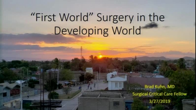 Grand Rounds: 