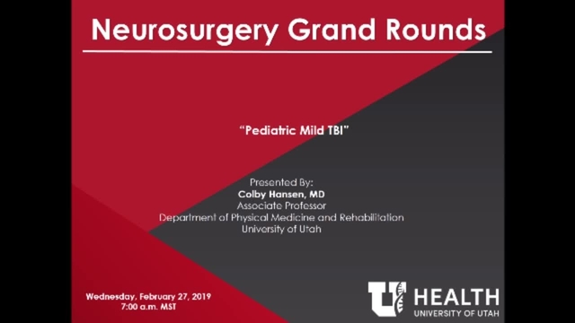 Grand Rounds: Colby Hansen, MD