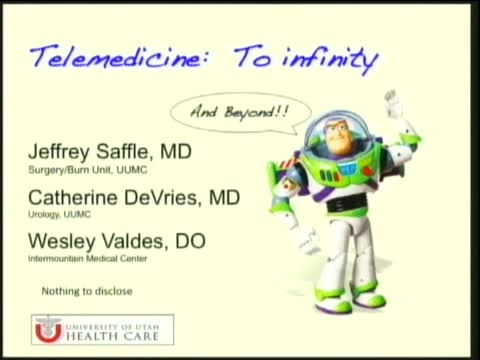 Grand Rounds: Jeffrey Saffle, MD
Catherine DeVries, MD
Wesley Valdes, DO