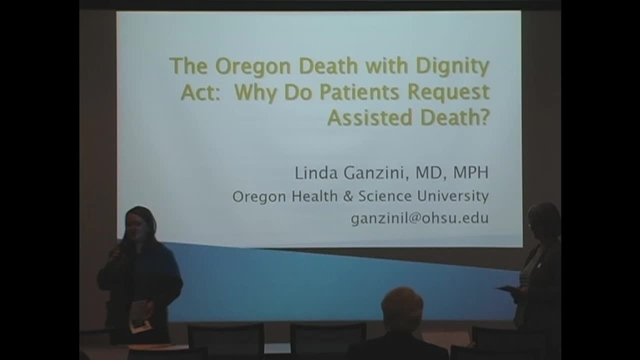 Grand Rounds: Linda Ganzini